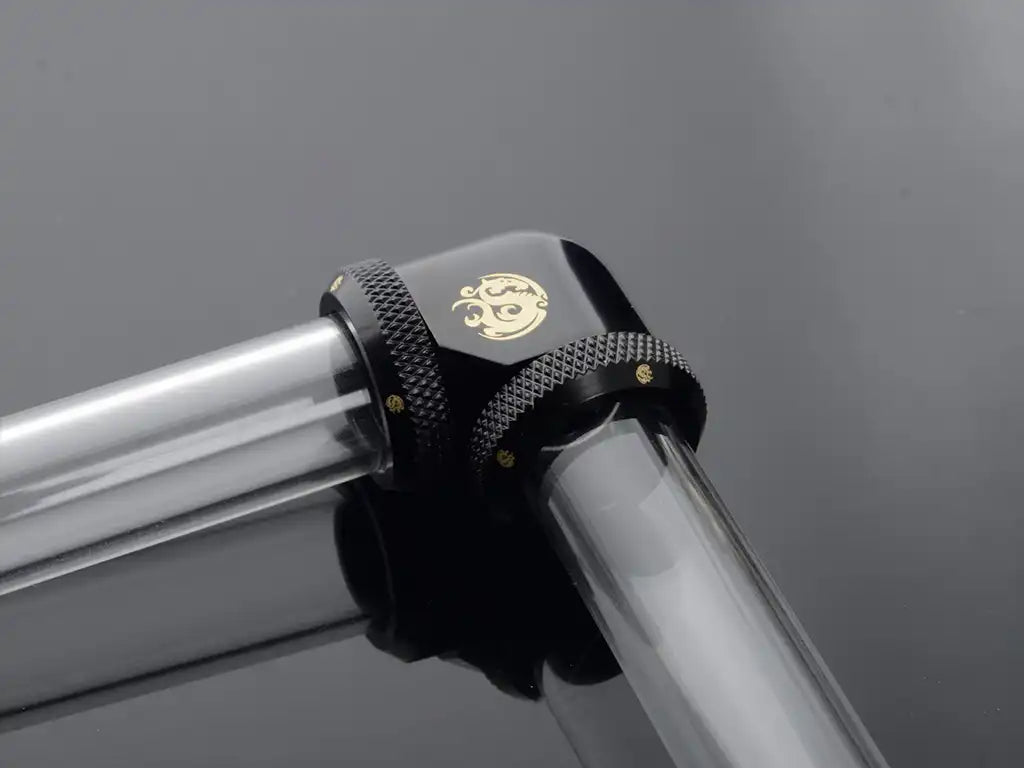 Bitspower Matt Black Enhance 90 - Degree Dual Multi - Link Adapter For OD 16MM | BP - MBE90DML16 - 885488057308 - Vektra Computers LLC Bitspower Matt Black Enhance 90 - Degree Dual Multi - Link Adapter For OD 16MM | BP - MBE90DML16 - 885488057308 - Vektra Computers LLC